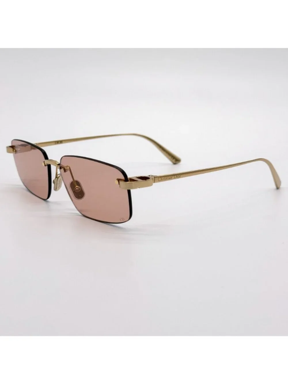 NEW DIOR SUNGLASSES CDIOR S4U B0L0 GOLD WOMEN EYEWEAR DIOR - Picture 9 of 12